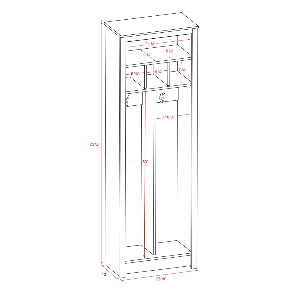 Prepac SpaceSaving Entryway Organizer Canadian Tire