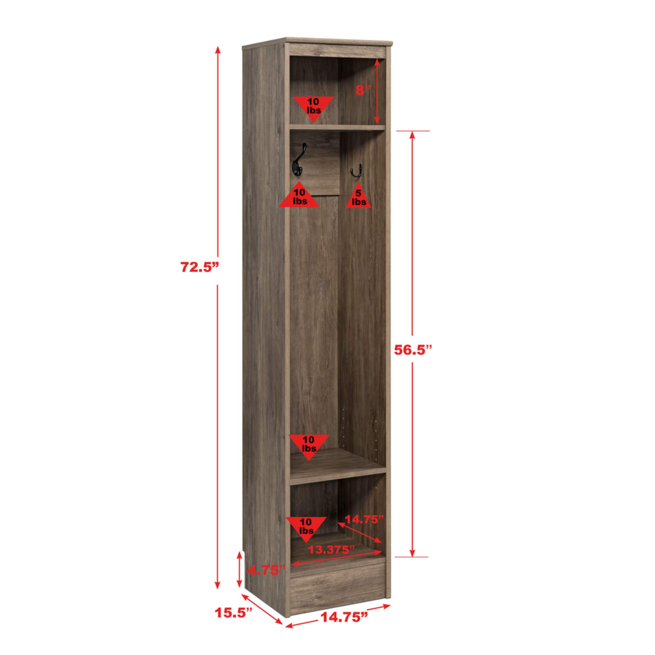 Prepac Narrow Entryway Organizer Canadian Tire