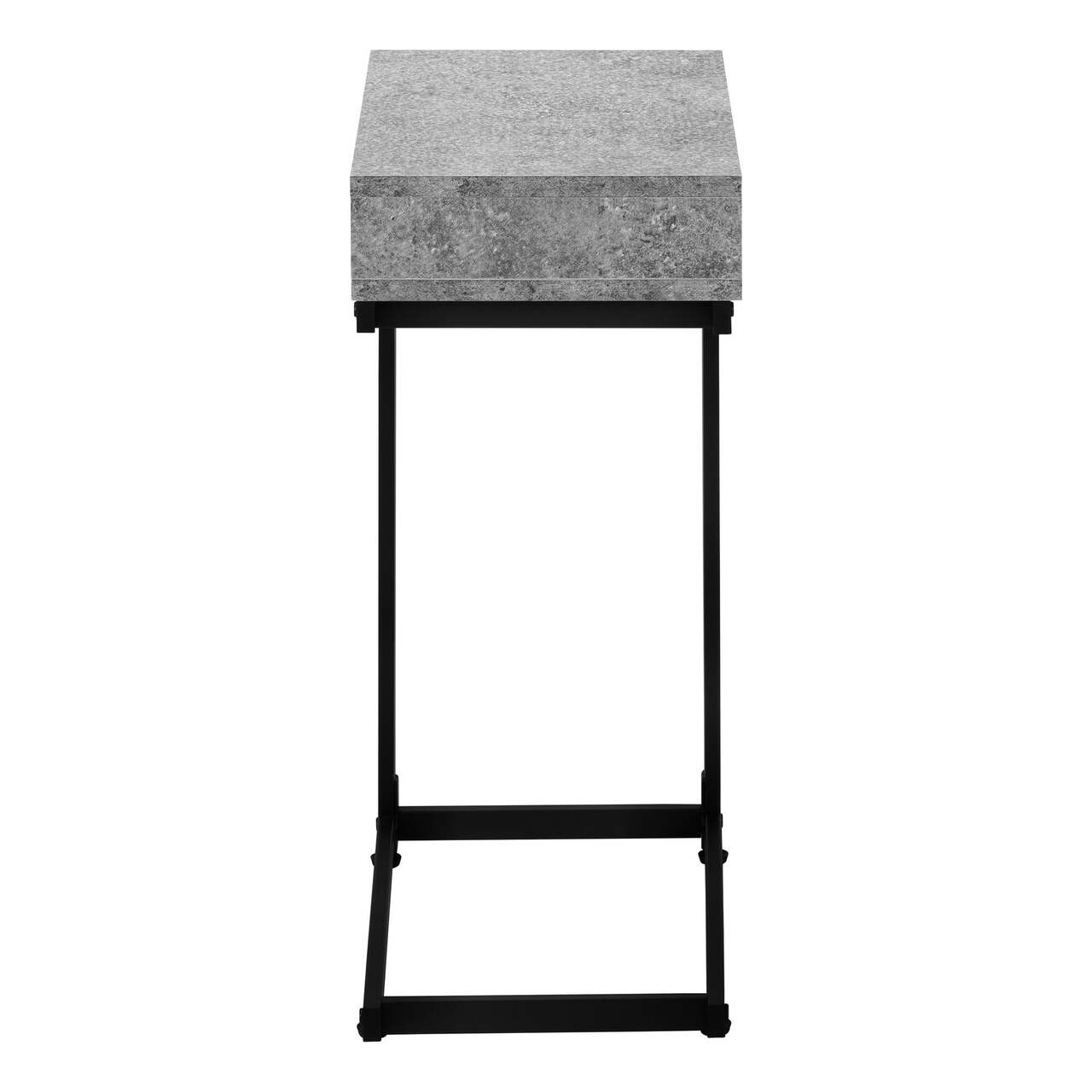 Monarch Specialties I 3760 Table D'appoint, En Forme De C, Bout