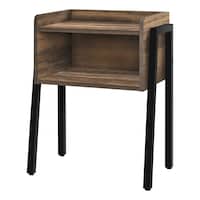 Monarch Tray Style Accent Table, Assorted Colours, 23-in Front_Three_Fourths_Angled_Left