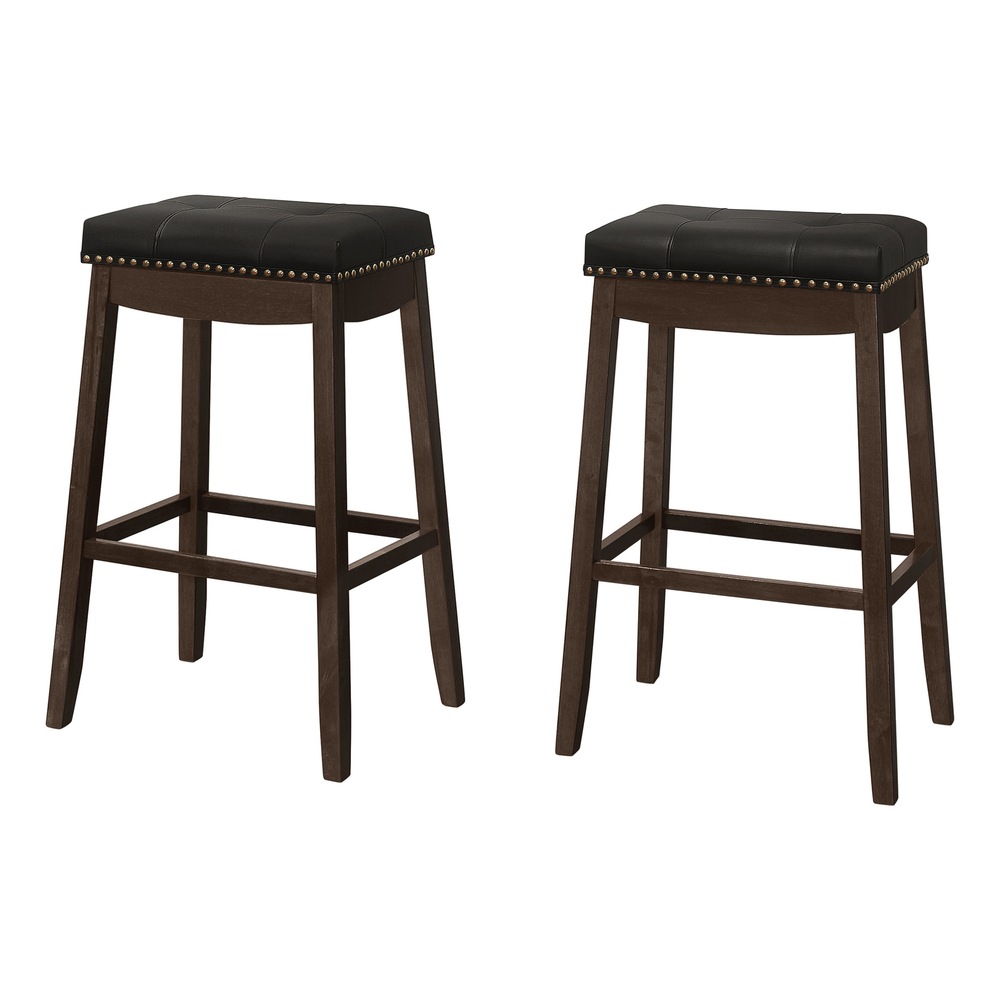 Monarch Specialities Traditional Barstool Set, 29in, 2pc Canadian Tire
