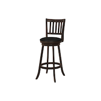 Monarch Specialities Swivel Barstool Set, 44-in, 2-pc