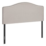 Monarch Arched Headboard, Full Front_Three_Fourths_Angled_Right