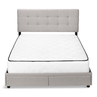 Monarch Storage Bed, Queen Front_Elevated