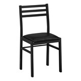 Mobilier de salle à manger Monarch Specialties, taupe, 3 pièces Front_Angled_Right