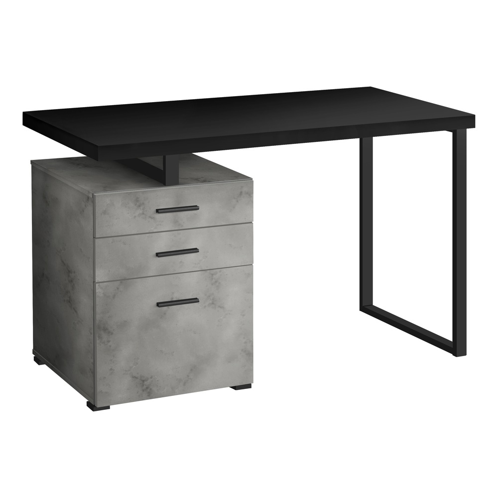 Monarch Specialities Floating Concrete Computer Desk Canadian Tire