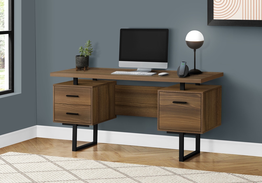 Monarch Specialities Full Floating Computer Desk Canadian Tire