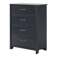 South Shore Ulysses 4-Drawer Chest Front_Three_Fourths_Angled_Left