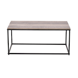 JR Home Industrial Look Coffee Table Front_Elevated