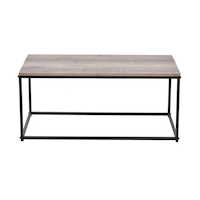 JR Home Industrial Look Coffee Table Front_Elevated