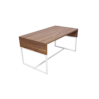 JR Home Milo Collection 2-Tone Coffee Table, Brown Front_Three_Fourths_Angled_Right