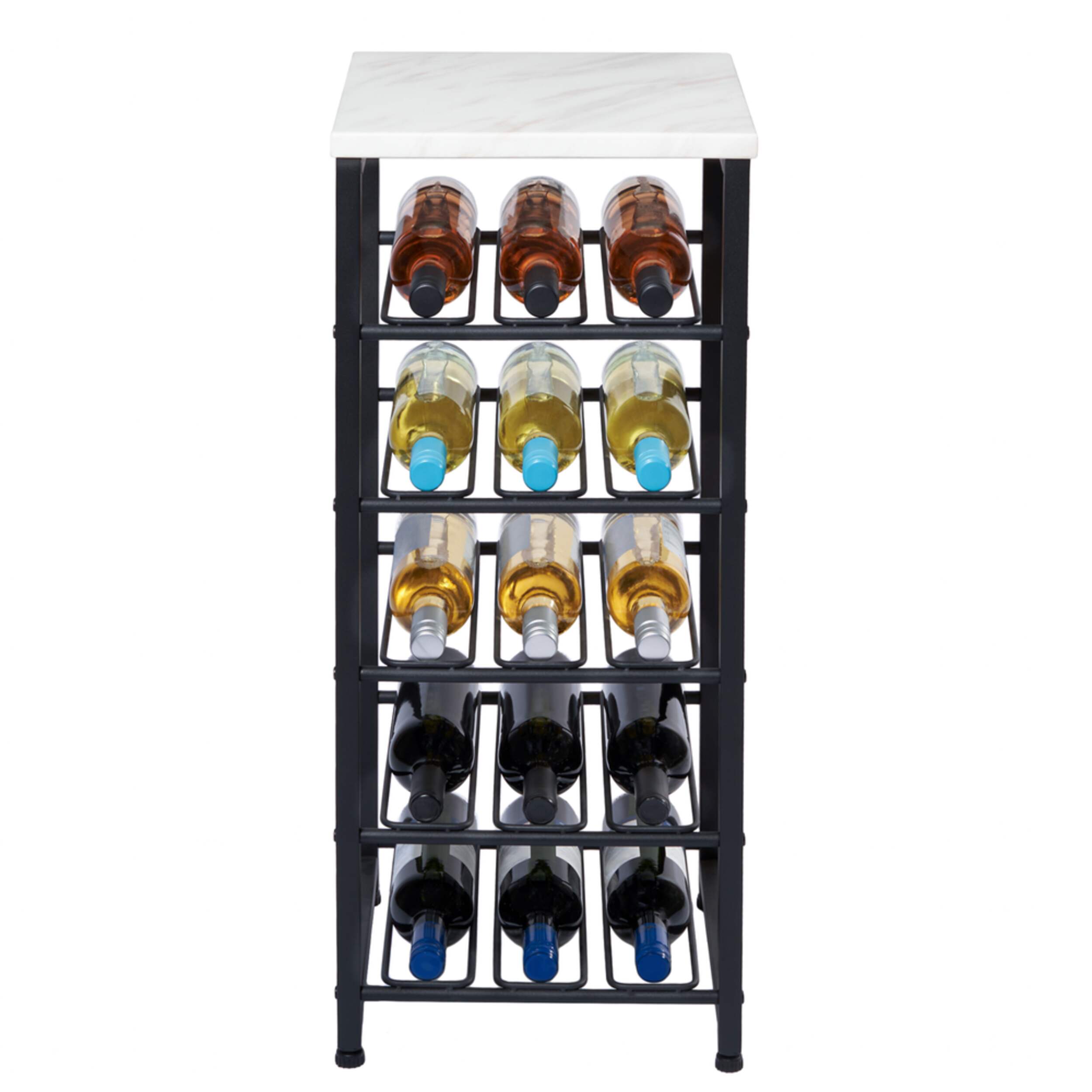 Neatfreak 15Bottle Metal Wine Rack with Quartz Top Canadian Tire