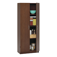 System Build 2-Door Storage Cabinet, Lansing Oak Front_Angled_Right