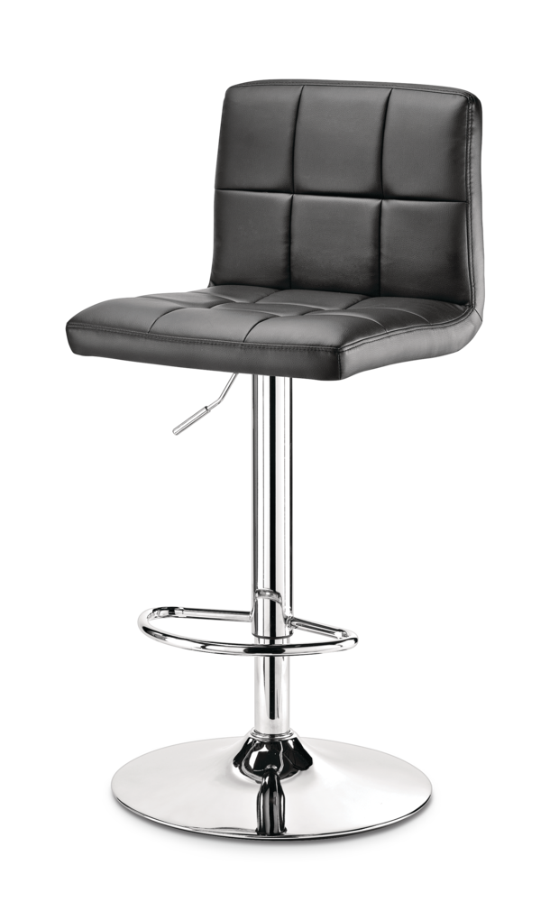 For Living Pu Leather Swivel Counter, Black Leather Swivel Counter Stools