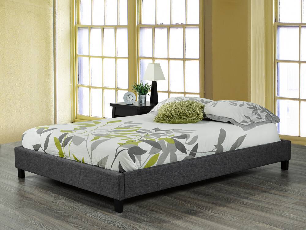 Brassex Soho Platform Bed Frame Grey Canadian Tire 