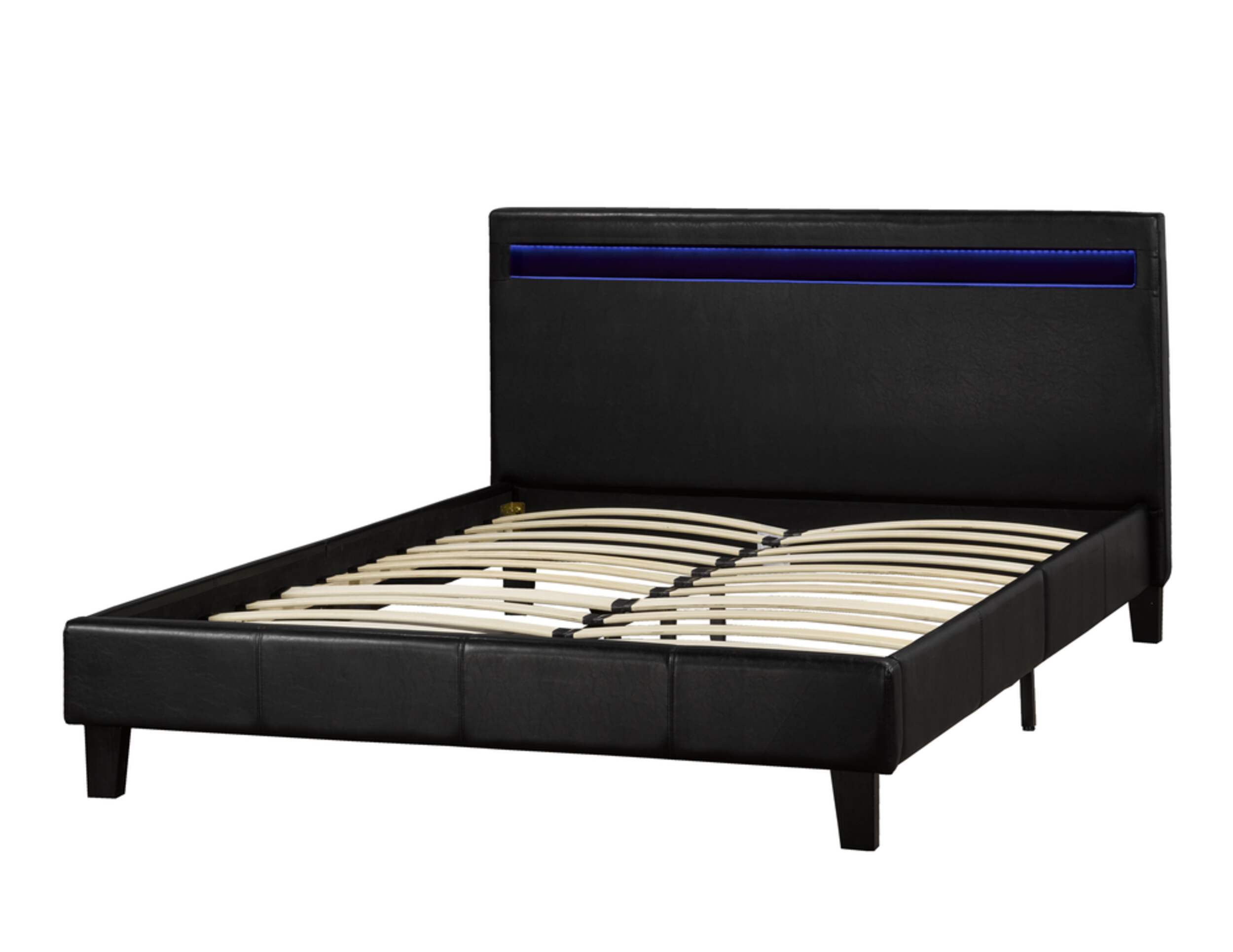 Brassex Dhara Platform Bed with LED Lighting, Queen Canadian Tire