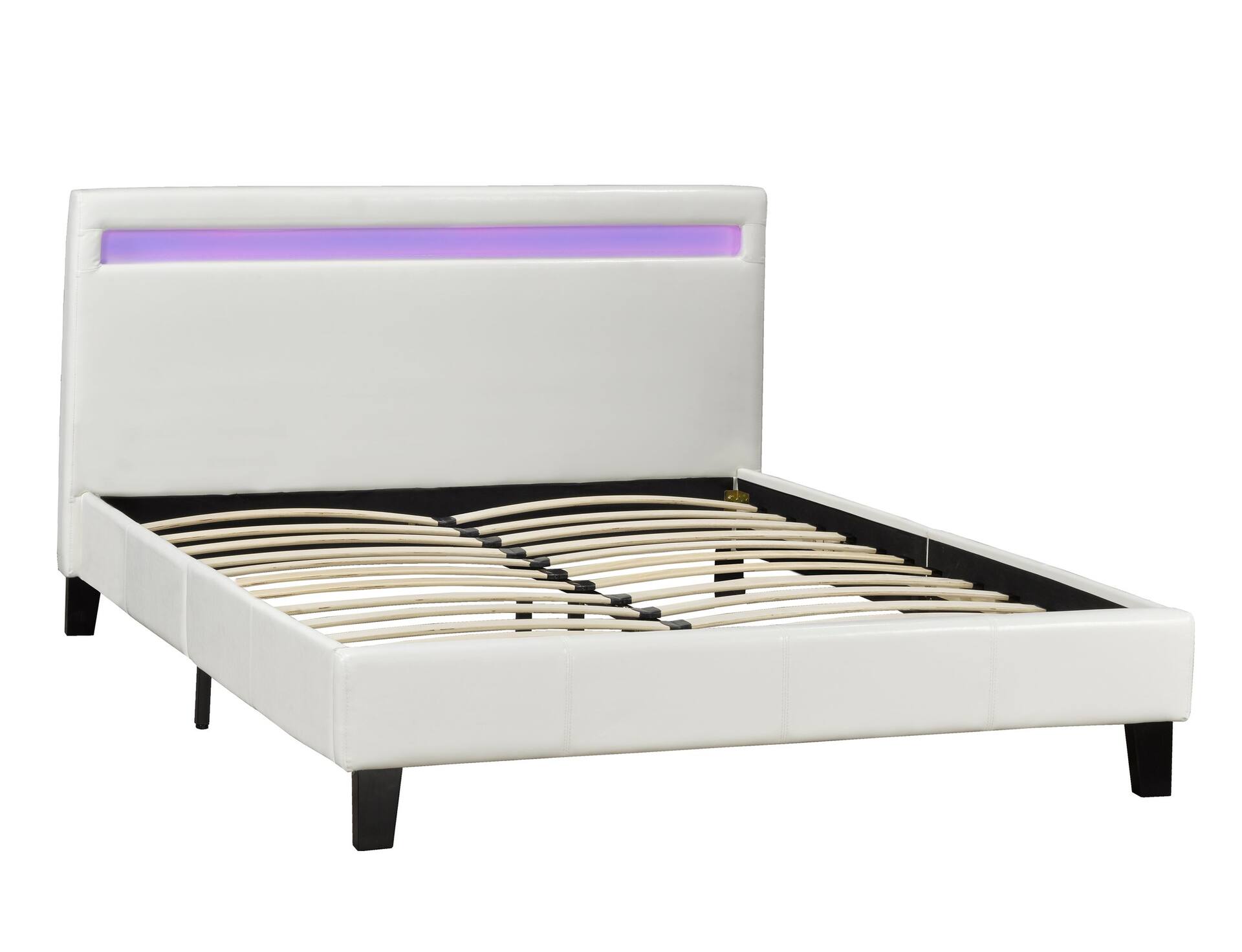 Brassex Dhara Platform Bed with LED Lighting, Double | Canadian Tire