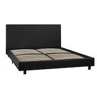 Brassex Metal Frame Platform Bed, Full Front_Angled_Right