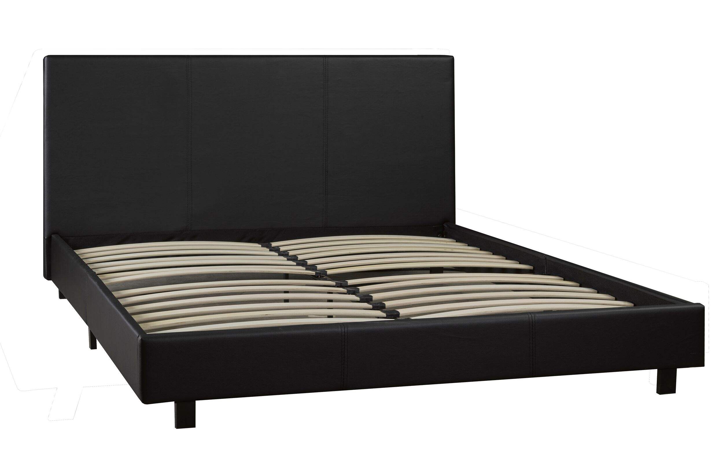 BRS PLTF BED BLK F