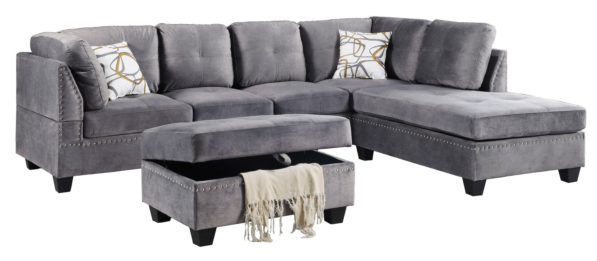 Brassex Contemporary Sectional With Reversible Chaise Storage Ottoman   Brassex Sectional W Reversible Chaise And Storage Ottoman Fa0daf8d 8729 4c65 9be9 874651cc9368 Jpgrendition 