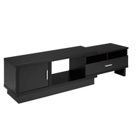 Meuble de téléviseur extensible Brassex, 48 po Front_Three_Fourths_Angled_Right