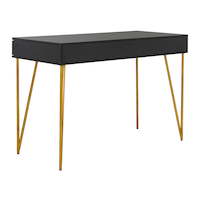 Safavieh Pine 2-Drawer Desk Front_Three_Fourths_Angled_Right