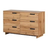 South Shore Cavalleri 6-Drawer Double Dresser Front_Angled_Left