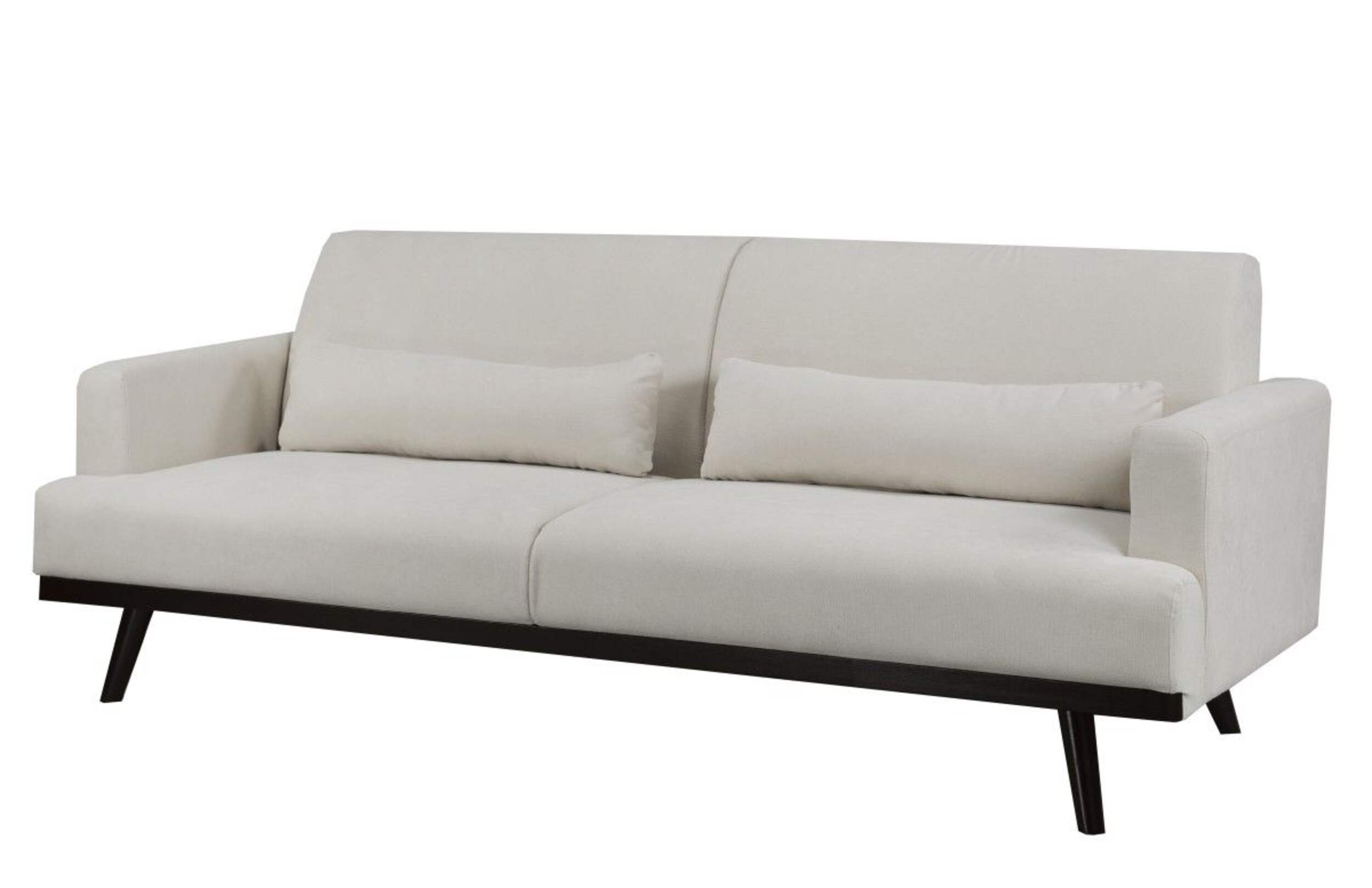 Canapé Brassex Olivia, beige Front_Three_Fourths_Angled_Left