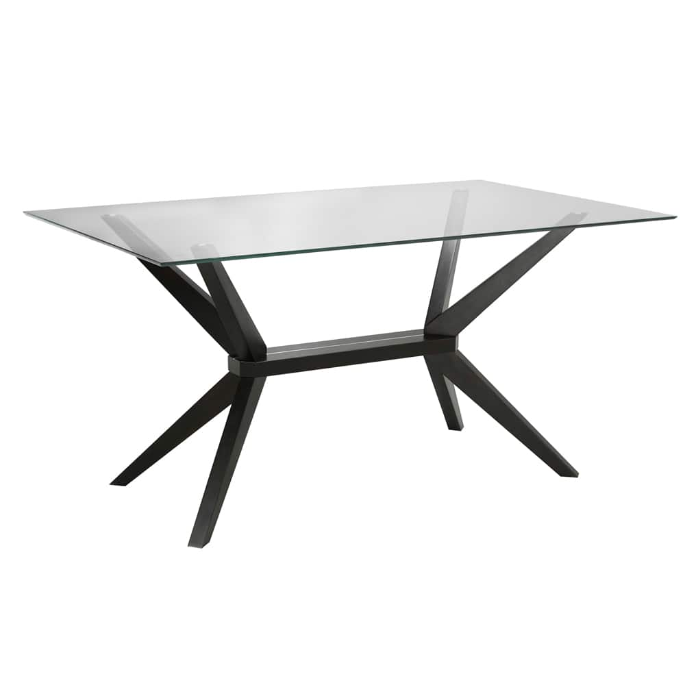 Home Gear Elegant Dining Rectangular wood Table, Espresso | Canadian Tire