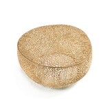 Home Gear Round Coffee Table with Coral Reef Pattern Front_Three_Fourths_Angled_Right