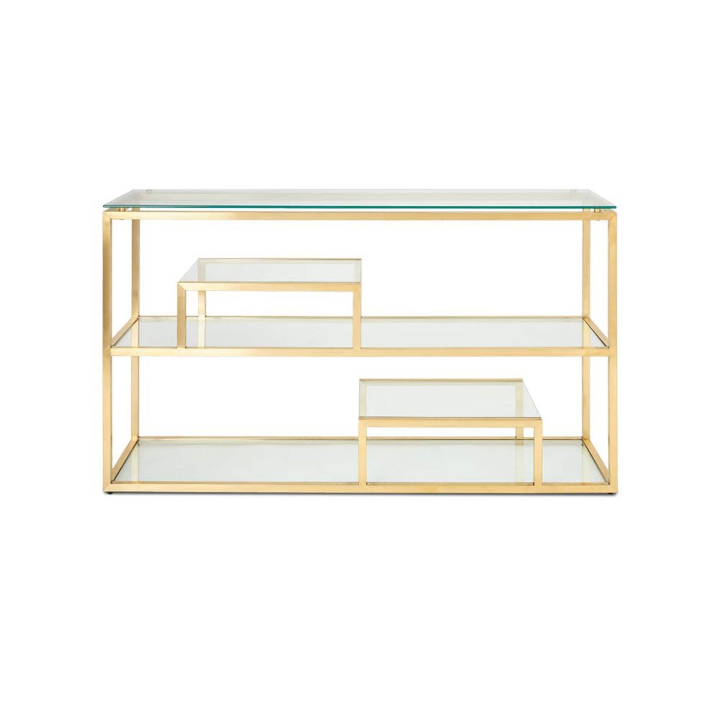 Home Gear 5Tier Console Table with End Shelves, 3Shelves Canadian Tire
