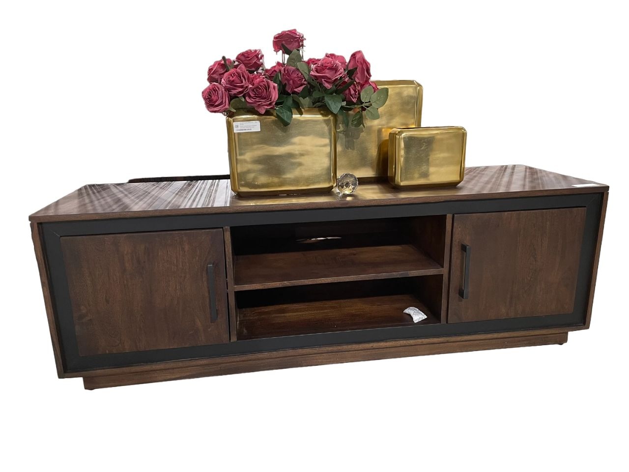 Home Gear Dark Walnut TV Stand Canadian Tire