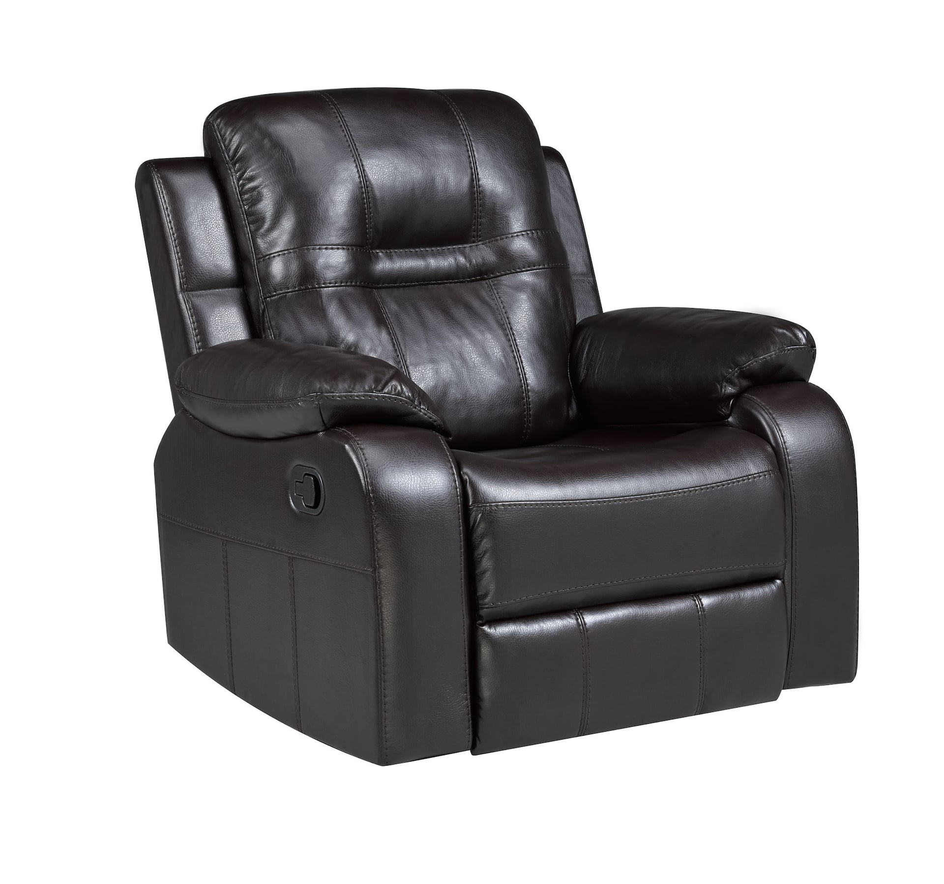 Brassex Napolean Glider Recliner Chair, Brown | Canadian Tire