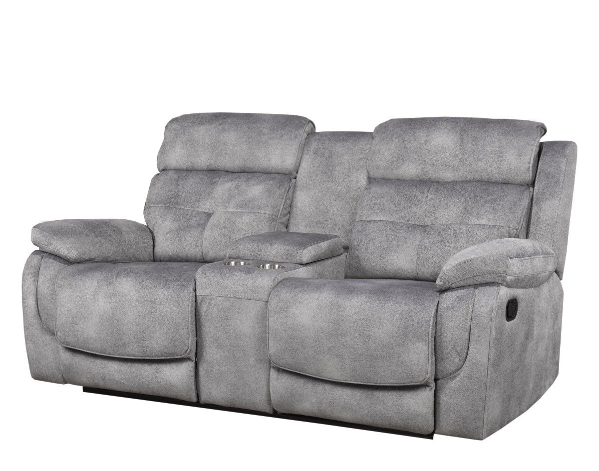 Brassex Loveseat Recliner, Grey Canadian Tire