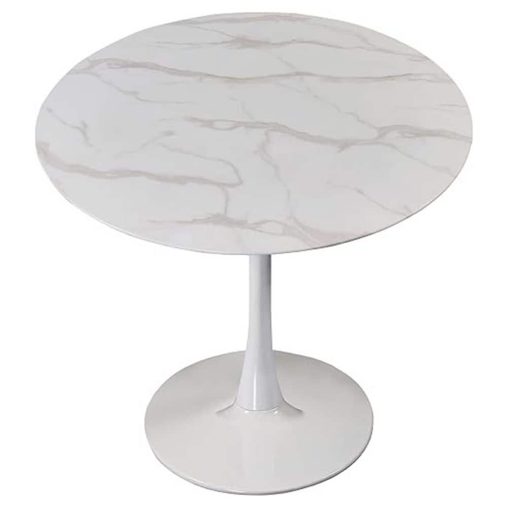 Take Me Home Leo Faux Marble Table Tulip Base | Canadian Tire