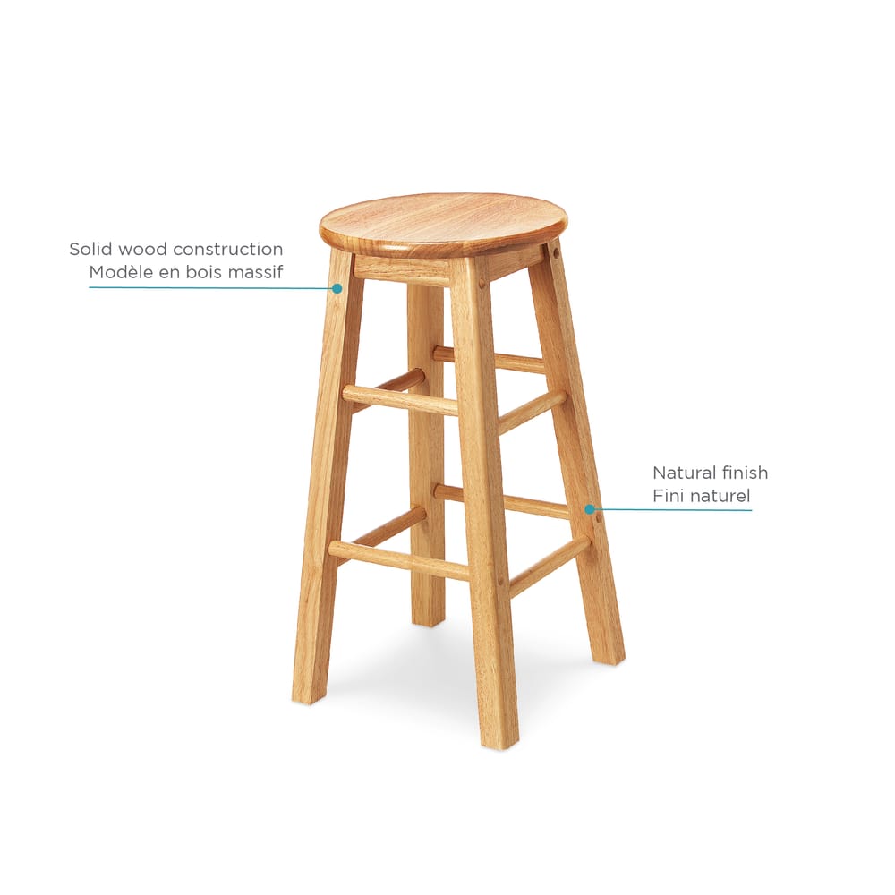 wooden counter stools canada