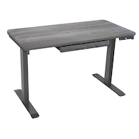 Motionwise Height Adjustable Standing Desk, 121 × 61-cm Front_Three_Fourths_Angled_Right