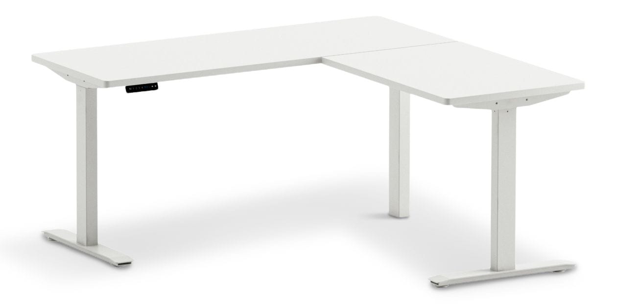 MotionWise Lshape Height Adjustable Desk with 3 Columns Canadian Tire