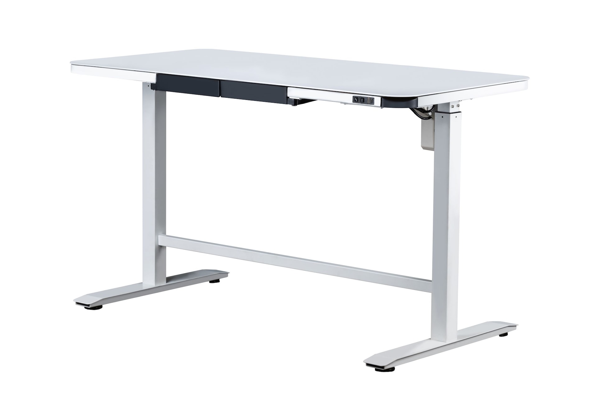 MotionWise GlassTop Height Adjustable Standing Desk Canadian Tire