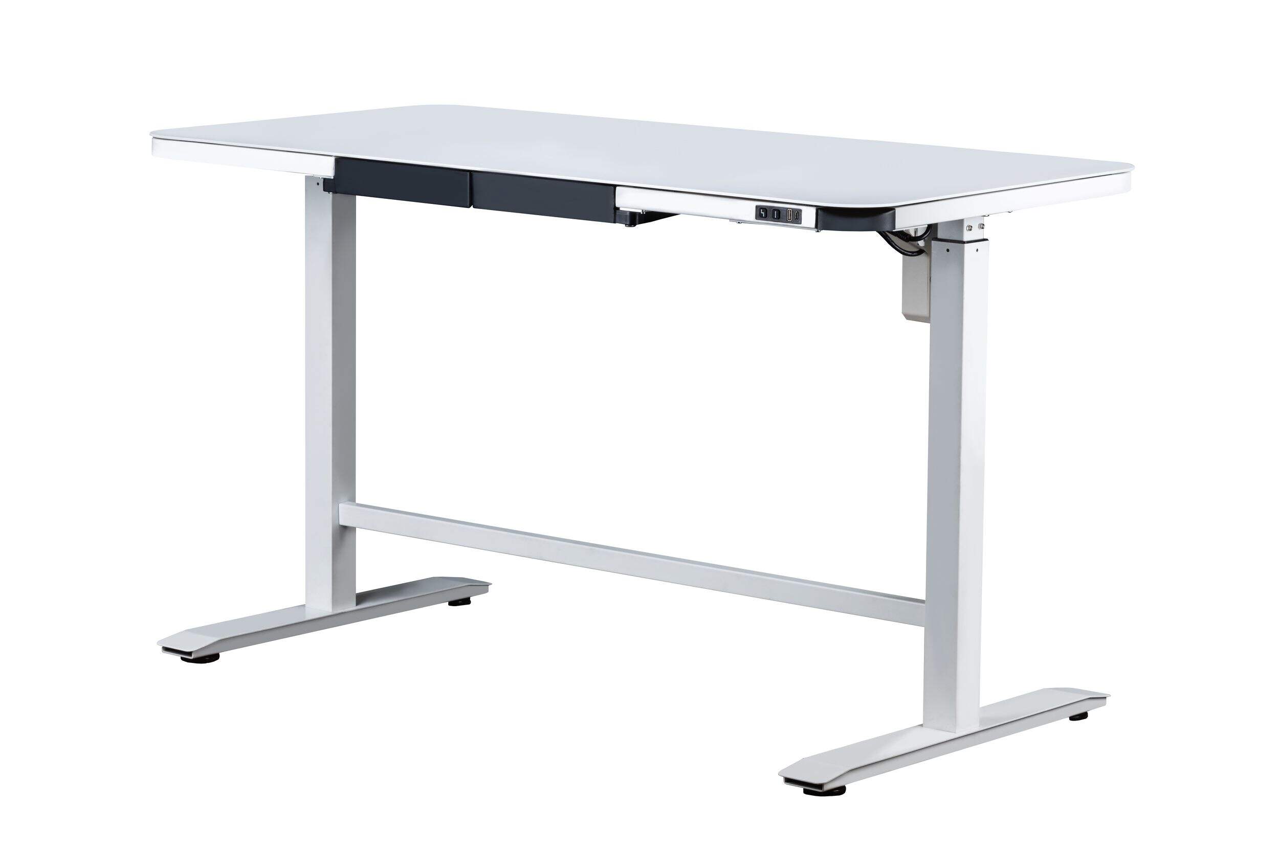 MotionWise GlassTop Height Adjustable Standing Desk Canadian Tire