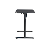 MotionWise Glass-Top Height Adjustable Standing Desk Side_Left