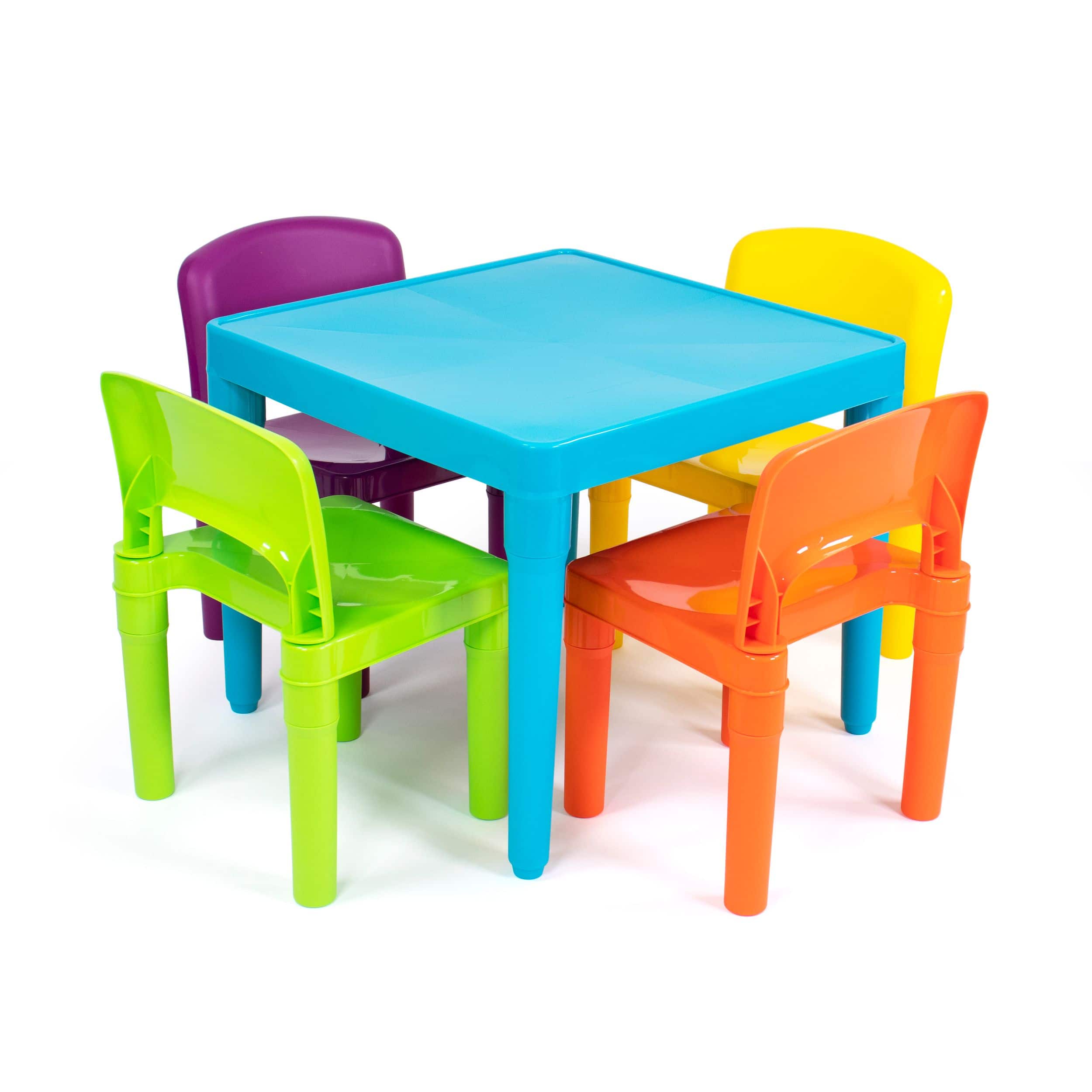 Location table pour enfants + 4 chaises de couleur - Clauday