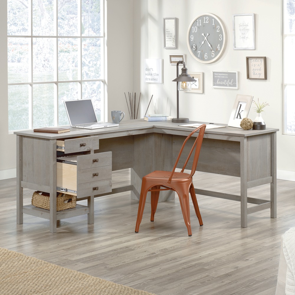 Sauder Cottage Road Home Office LDesk with Storage Canadian Tire