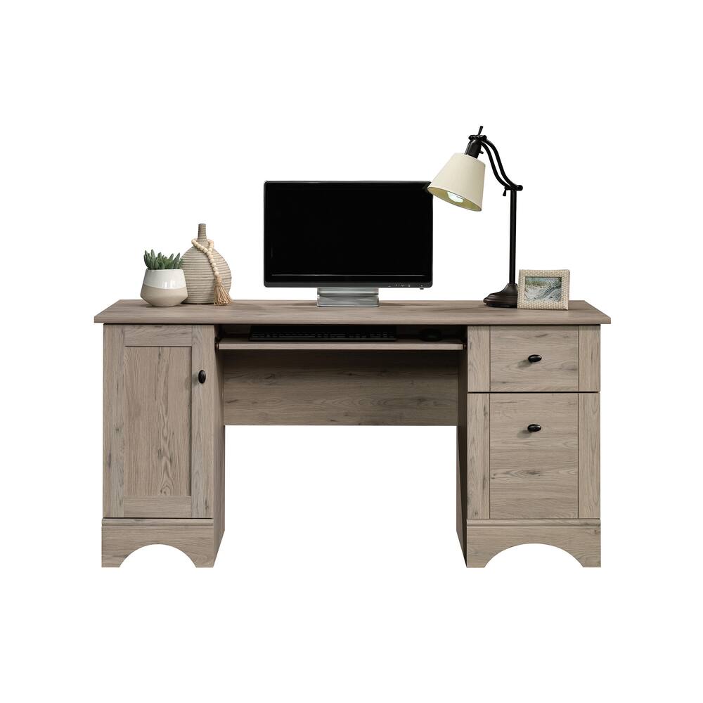 Sauder EasytoAssemble Computer Desk with SlideOut Keyboard Tray