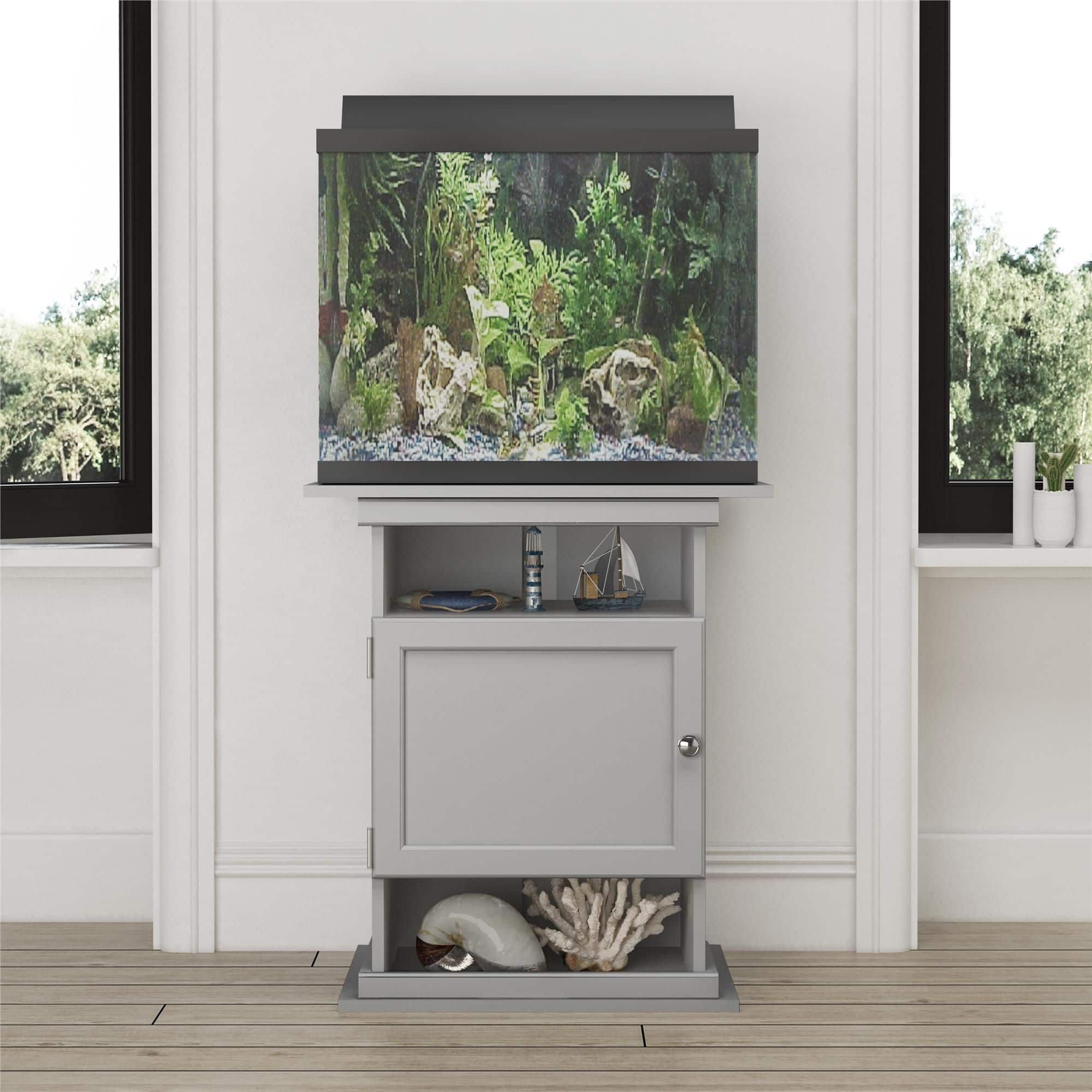 Small best sale aquarium cabinet