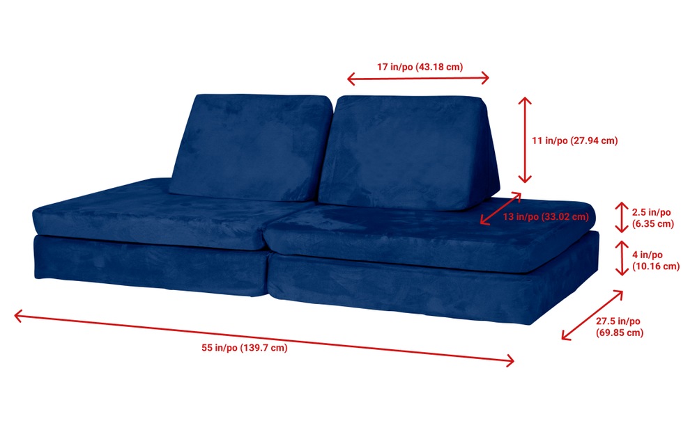 Huddle MachineWashable Modular Foam Couch for Kids Canadian Tire