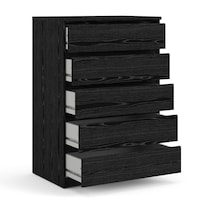 Tvilum Scottsdale 5-Drawer Double Dresser/Chest, More Options Available Front_Three_Fourths_Angled_Right