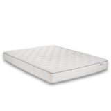 Matelas en mousse avec ressorts ensachés dans une boîte Brassex Snow, grand lit Front_Angled_Right