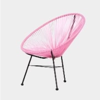 Chaise Take Me Home Acapulco, rose Front_Angled_Left