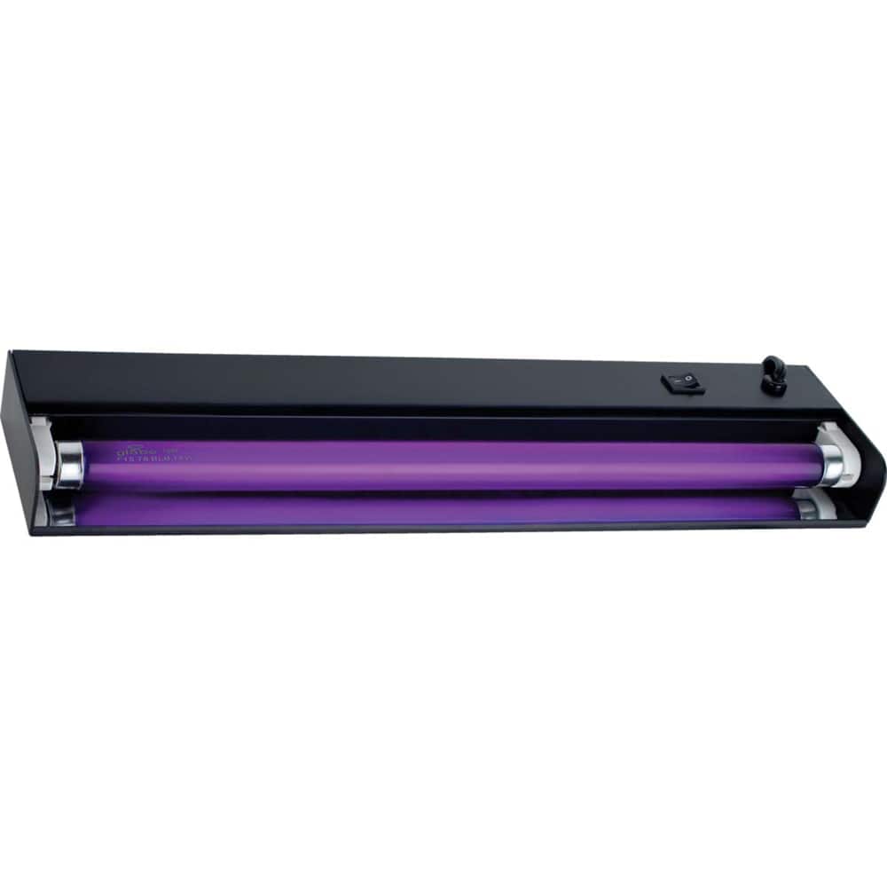 Lot de 2 luminaires noirs LED UV, tube de lumière noire USB pour